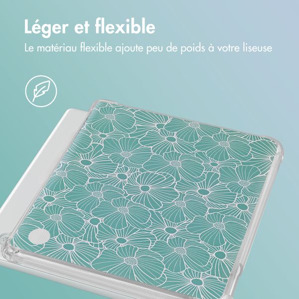 imoshion Coque Design Clear Kobo Libra Colour - Botanica