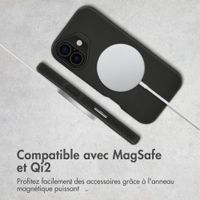 Accezz Coque Tough avec MagSafe Apple iPhone 16 - Noir