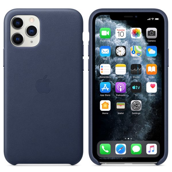 Apple Coque Leather iPhone 11 Pro