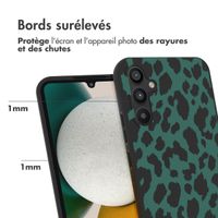 imoshion Coque Design Samsung Galaxy A34 (5G) - Léopard - Vert / Noir