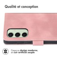 imoshion Etui de télephone portefeuille avec cordon Samsung Galaxy S24 FE - Rose
