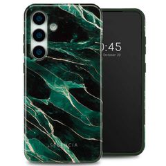 Selencia Coque arrière Vivid Samsung Galaxy S25 Plus - Chic Marble Quartz