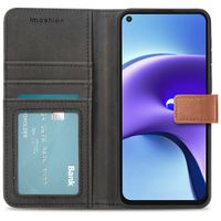 imoshion Étui de télephone portefeuille de luxe Xiaomi Redmi Note 9T (5G) - Marron