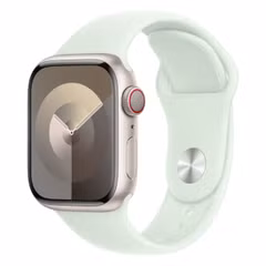 Apple Sport Band Apple Watch Series 1 á 9 / SE (38/40/41 mm) / Series 10 (42 mm) - Taille M/L - Soft Mint