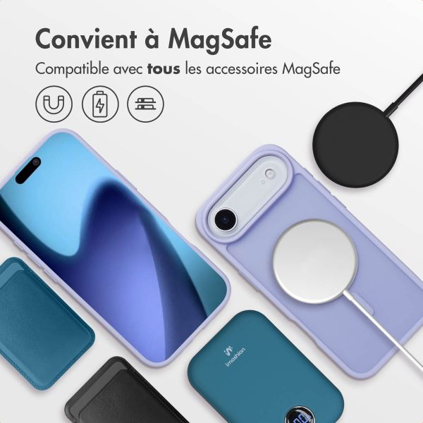imoshion Coque Color Guard avec MagSafe Apple iPhone Air - Lila / Lilac