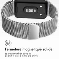 imoshion Bracelet magnétique milanais Samsung Galaxy Fit 3 - Argent