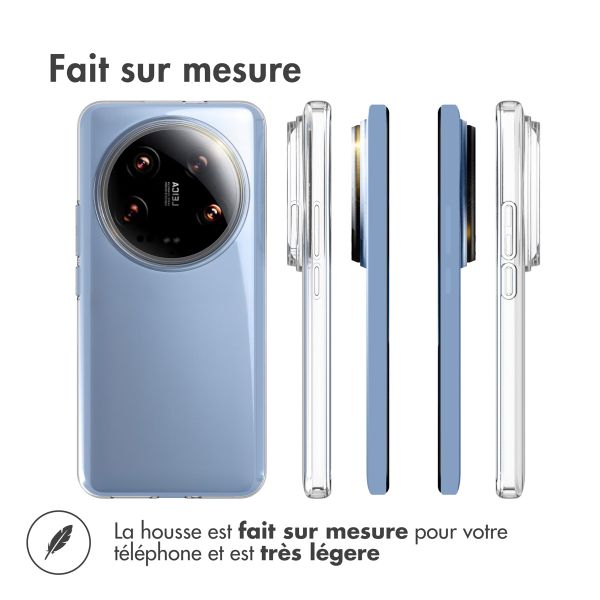 Accezz Coque Clear Xiaomi 14 Ultra - Transparent