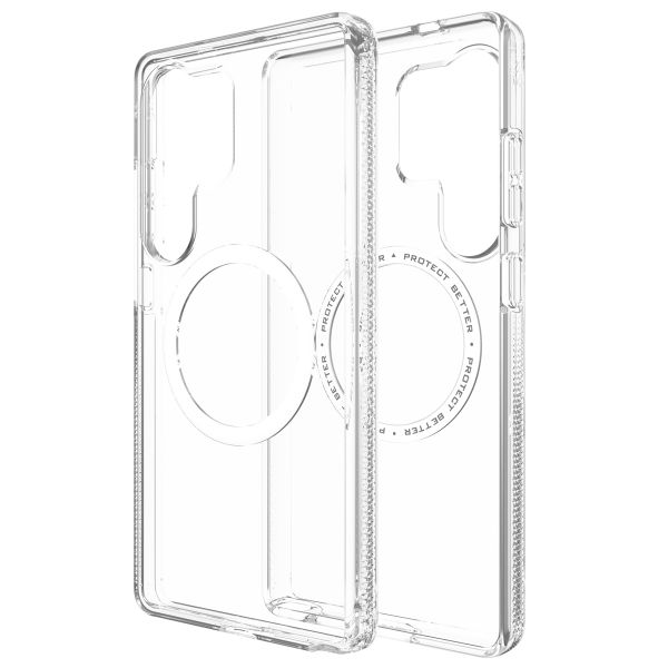 ZAGG Coque Crystal Palace Snap MagSafe Samsung Galaxy S25 Ultra - Transparent