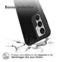 imoshion Rugged Hybrid Carbon Case Samsung Galaxy A35 - Noir