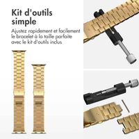 imoshion Bracelet en acier Apple Watch Series 1 á 11 / SE / Ultra (44/45/46/49 mm) - Dorée