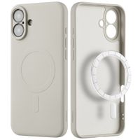 imoshion Coque Couleur avec MagSafe Apple iPhone 16 Plus - Beige