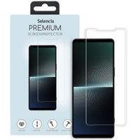 Selencia Protection d'écran en verre trempé Sony Xperia 1 V