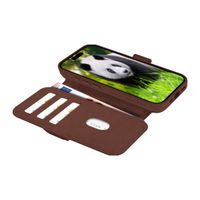 dbramante1928 Étui de téléphone portefeuille Lynge MagSafe Apple iPhone 17 - Dark Tan