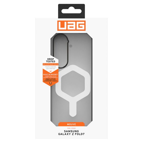 UAG Coque [U] Mouve avec MagSafe Samsung Galaxy Z Fold 7 - Ice