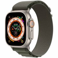 Apple Alpine Loop Band Apple Watch Series 1-10 / SE / Ultra (2) - 42/44/45/46/49 mm - Taille S - Vert