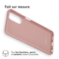 imoshion Coque Couleur Oppo A78 (4G) - Dusty Pink