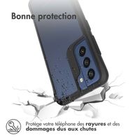 imoshion Coque Rugged Hybrid Samsung Galaxy S21 FE - Noir / Transparent