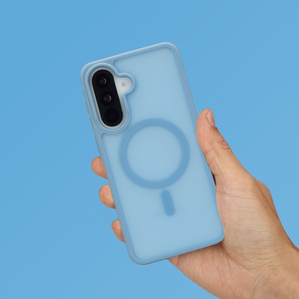imoshion Coque Color Guard avec MagSafe Samsung Galaxy A37 (5G) - Bleu clair