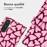 imoshion Étui de télephone portefeuille Design Samsung Galaxy A17 (5G) / (4G) - Hearty Blush