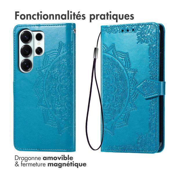 imoshion Etui de télephone Mandala Samsung Galaxy S26 Ultra - Turquoise