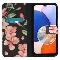 imoshion Coque silicone design Samsung Galaxy A14 (5G) - Blossom Black