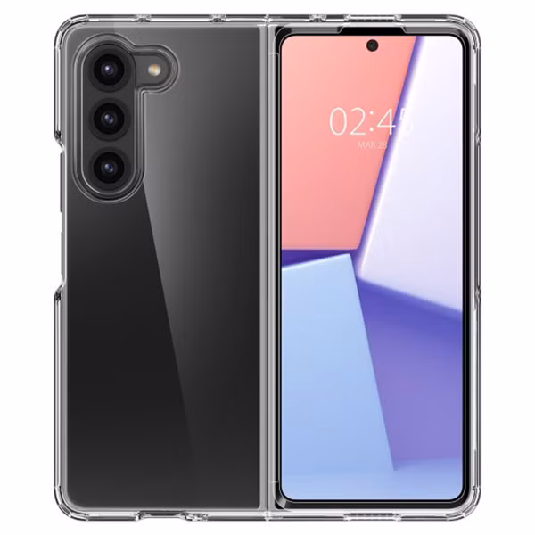 Spigen Coque Crystal Hybrid Samsung Galaxy Z Fold 5 - Transparent