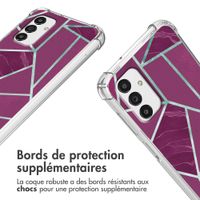 imoshion Coque Design avec cordon Samsung Galaxy A13 (5G) - Bordeaux Graphic