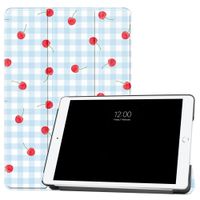 imoshion Coque tablette Design Trifold Apple iPad 9 (2021) 10.2 pouces / iPad 8 (2020) 10.2 pouces / iPad 7 (2019) 10.2 pouces - Cherry Check