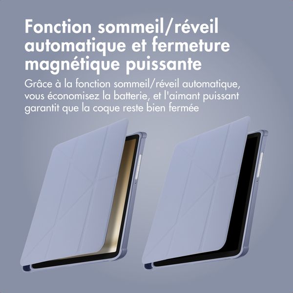 imoshion Coque tablette Origami Samsung Galaxy Tab A11 Plus - Lavender