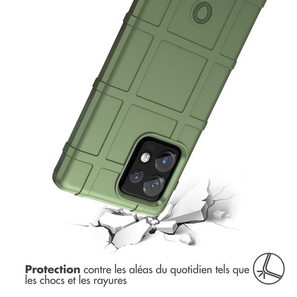 imoshion Coque Rugged Shield Motorola Edge 40 Pro - Vert foncé
