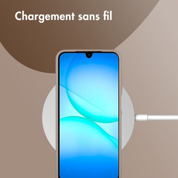 imoshion Coque Couleur Samsung Galaxy A17 - Marron