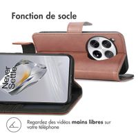 imoshion Étui de télephone portefeuille OnePlus 12 - Marron