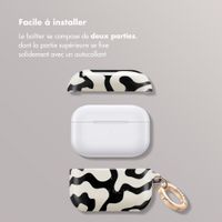 Selencia Coque Vivid Apple AirPods Pro - Art Wave Black