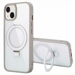 Accezz Coque Ring Stand avec MagSafe Apple iPhone 13 - Gris
