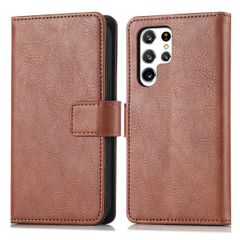 imoshion Étui de télephone portefeuille Samsung Galaxy S22 Ultra - Marron