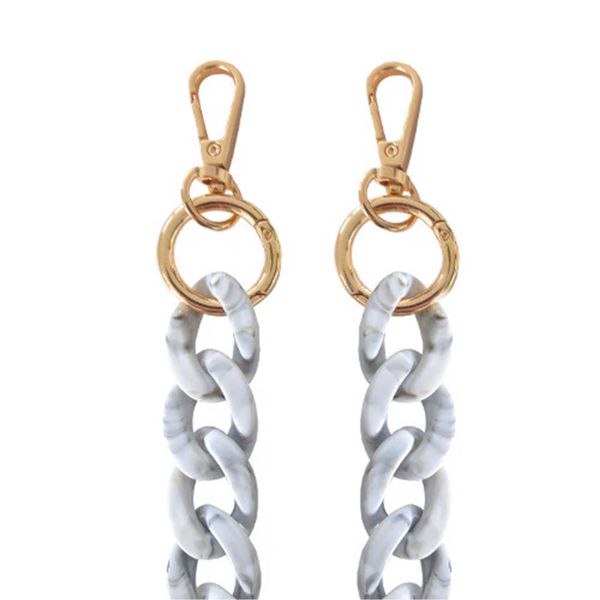 Zanae ﻿Cordon de téléphone universel chaînette - Turtle Grey