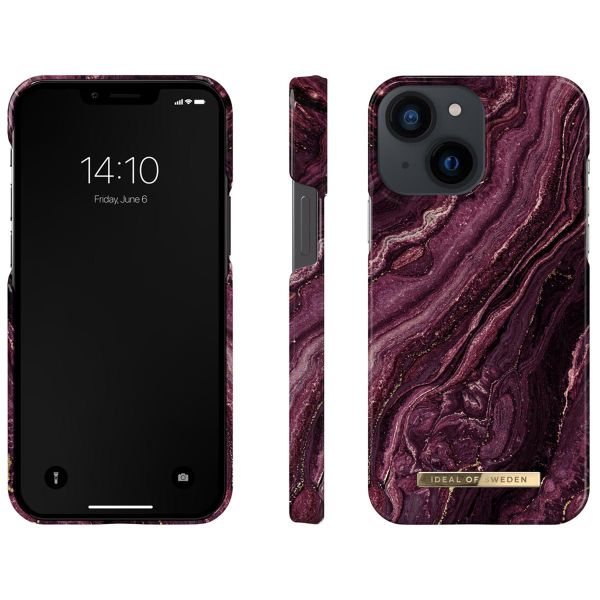 iDeal of Sweden Coque Fashion Apple iPhone 13 Mini - Golden Plum