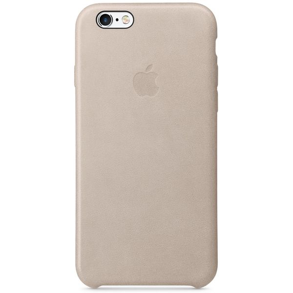 Apple Coque Leather iPhone 6 / 6s - Rose Gray