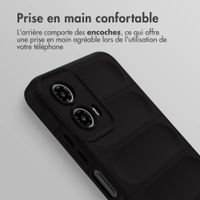 imoshion Coque arrière EasyGrip Motorola Moto G34 - Noir