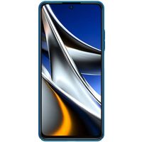 Nillkin Coque Super Frosted Shield Xiaomi Poco X4 Pro 5G - Bleu