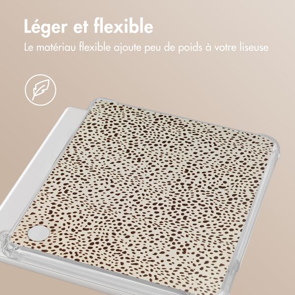 imoshion Coque Design Clear Kobo Libra Colour - Desert Dots