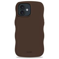 Holdit Coque Wavy Apple iPhone 12 (Pro) - Chocolate