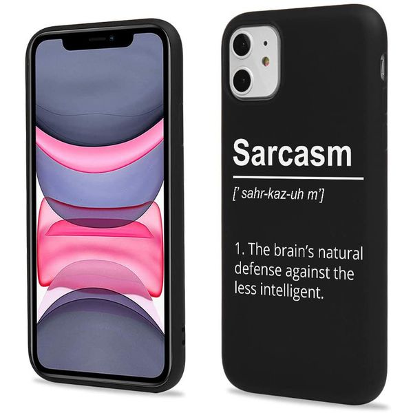 imoshion Coque Design iPhone 11 - Quote - Noir