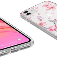 imoshion Coque Design iPhone 11 - Fleur - Rose