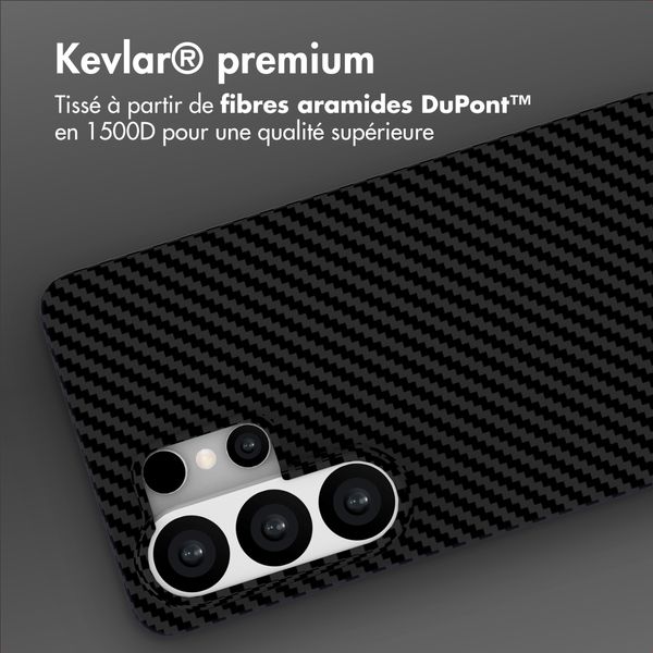 Accezz Coque Kevlar® MagSafe Samsung Galaxy S26 Ultra - Noir