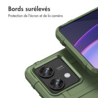 imoshion Coque Arrière Rugged Shield Motorola Edge 40 Neo - Vert foncé