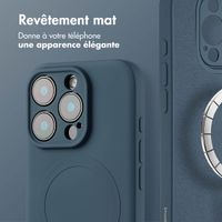 imoshion Coque Couleur avec MagSafe iPhone 16 Pro - Bleu foncé