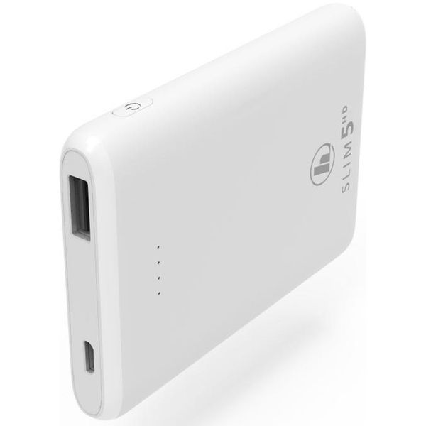 Hama Power Pack Slim - Batterie externe - 5 000 mAh - Blanc