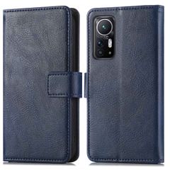 imoshion Étui de télephone portefeuille Xiaomi 12 / 12X - Bleu foncé