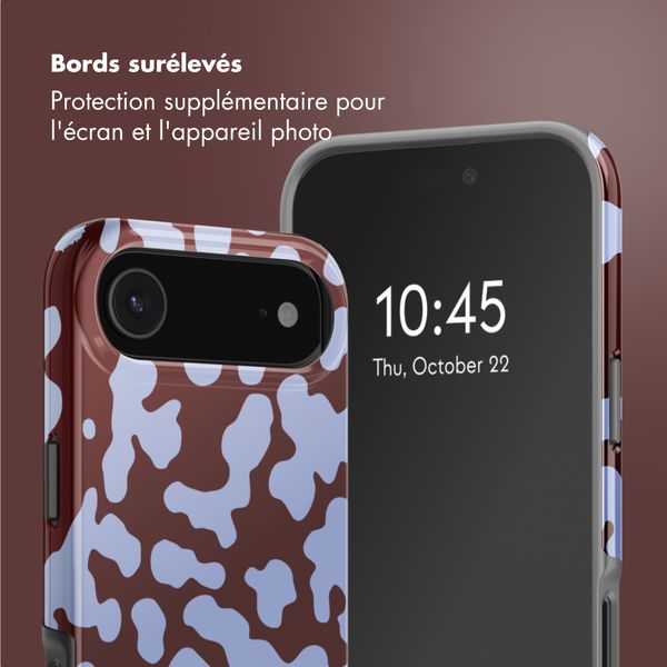 Selencia Coque arrière Vivid avec MagSafe Apple iPhone Air - Moo'd Lavender Glow